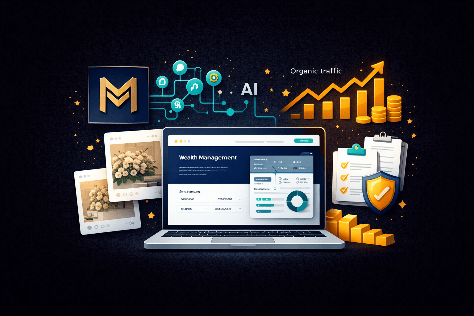 Meridian Wealth Management project screenshot