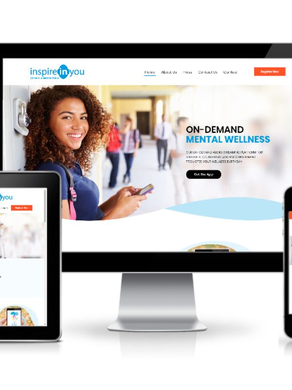 custom web design for inspire in you